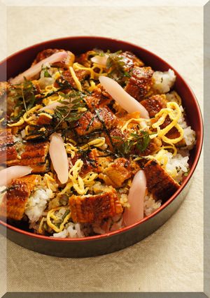 *土用の丑の日 ♥ うなぎの散らし寿司♪-レシピのメイン写真