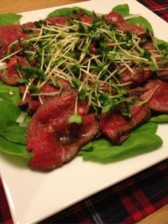 牛たたきのタレ!ローストビーフ冷しゃぶも-レシピのメイン写真