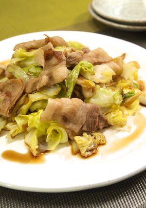 焦がし醤油で♪豚バラとキャベツの炒め物-レシピのメイン写真