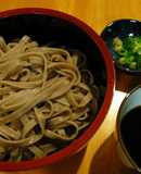 山芋とろろ入り黒生そば☆京都丹波の蕎麦