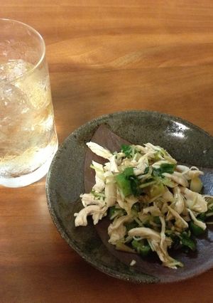 ささみの簡単野菜和え冷製-レシピのメイン写真