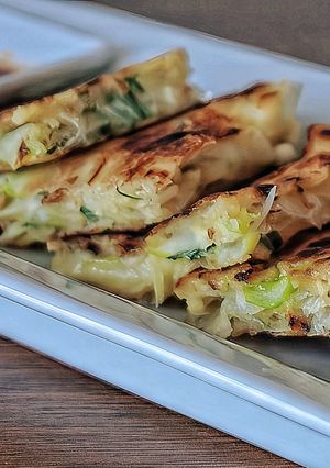 葱としらすのチジミ-レシピのメイン写真
