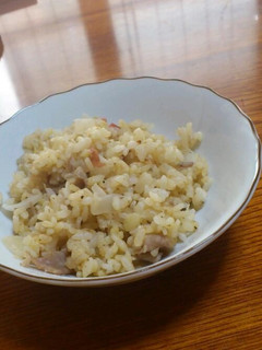 夏に!梅と大葉の和風チャーハン-レシピのメイン写真