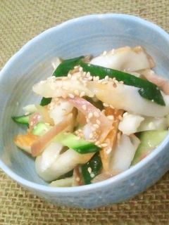 みょうがたっぷり♪夏の超簡単酢味噌和え-レシピのメイン写真