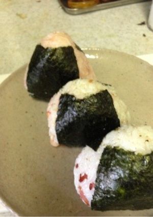 いつもとちょい違うオニギリ３種-レシピのメイン写真