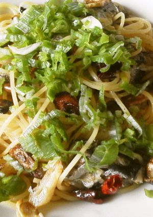 美味い!✿オイルサーディンの和風パスタ✿-レシピのメイン写真