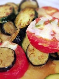 夏野菜チーズ焼き-レシピのメイン写真