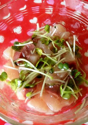 さっぱり夏のジュレ刺身-レシピのメイン写真