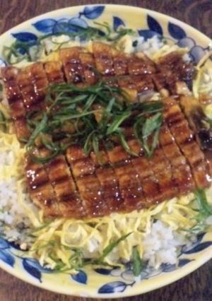 １０分でうなぎのひつまぶし風ちらし寿司-レシピのメイン写真