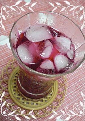 しそジュース　　　　　　　　　　　　　　-レシピのメイン写真