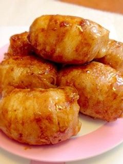 簡単♡肉巻きおにぎり-レシピのメイン写真