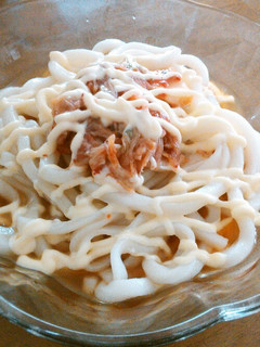夏こそキムチ!キムチマヨぶっかけうどん-レシピのメイン写真