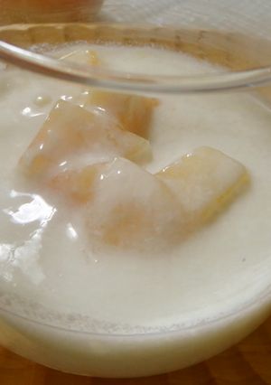 フルフル桃の杏仁豆腐-レシピのメイン写真