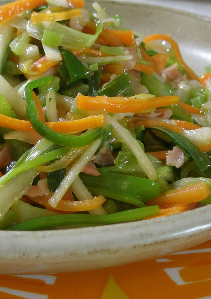 野菜の皮で青椒肉絲☆エコでも旨～い-レシピのメイン写真