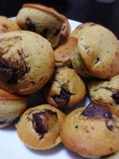 ザクザクチョコレートマフィン-レシピのメイン写真