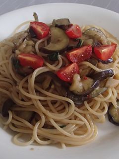 なすとしその簡単和風パスタ-レシピのメイン写真