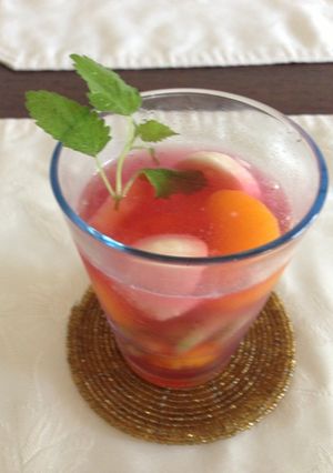 ジュレのお酒でリゾート風ポンチ-レシピのメイン写真