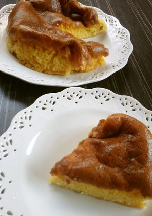 ♡シュワっととろり簡単半熟カステラ♡-レシピのメイン写真