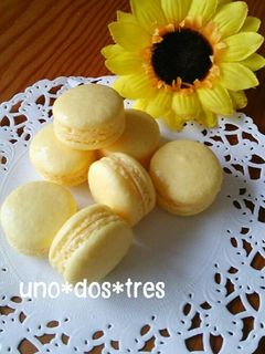 おいしい レモンチーズマカロン-レシピのメイン写真