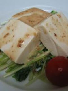 水菜と豆腐のサラダ-レシピのメイン写真