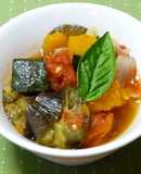 うちの簡単ラタトゥイユ（夏野菜大量消費）