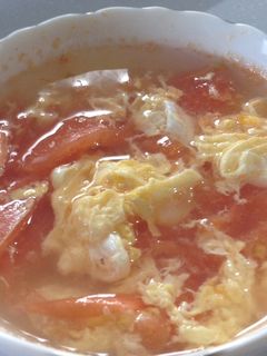 あっさり味*トマトと卵のスープ*-レシピのメイン写真