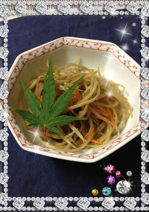 ちょちょいと きんぴら✿-レシピのメイン写真
