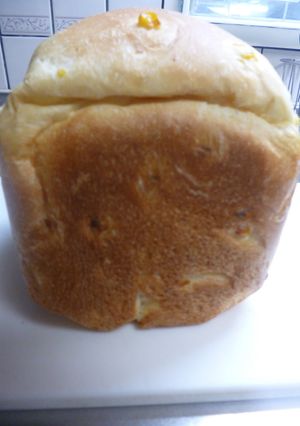 コーン入りの食パン-レシピのメイン写真