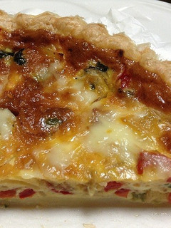 ほうれん草と鶏肉のキッシュ-レシピのメイン写真