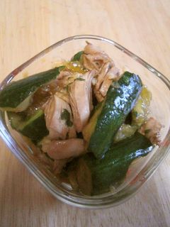 【おかず】野菜とささみでさわやか和え物-レシピのメイン写真