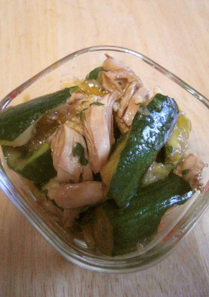 【おかず】野菜とささみでさわやか和え物-レシピのメイン写真