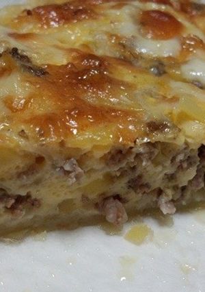 ひき肉のキッシュ-レシピのメイン写真
