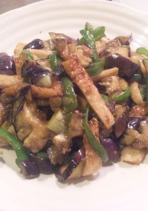 醤油麹で◇茄子ピーちくわ旨々炒め-レシピのメイン写真
