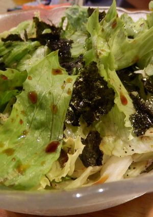 レタスと海苔のサラダ-レシピのメイン写真