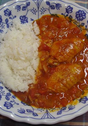 手羽先で簡単チキンカレー-レシピのメイン写真
