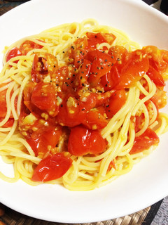 プチトマトのパスタ-レシピのメイン写真