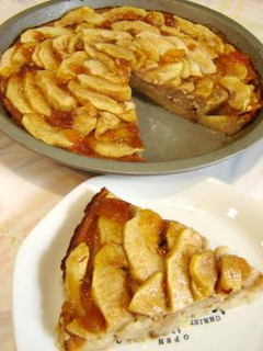 美味しくダイエット♫ノンオイル林檎ケーキ-レシピのメイン写真