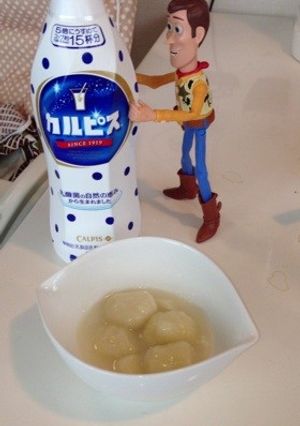 七夕にもピッタリ☆カルピス白玉-レシピのメイン写真