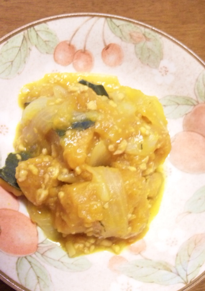 かぼちゃのそぼろ煮-レシピのメイン写真