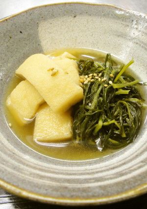 オカヒジキと油揚げのサッと煮-レシピのメイン写真