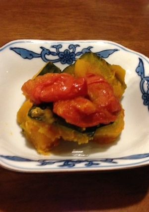 簡単!カボチャのトマト煮-レシピのメイン写真
