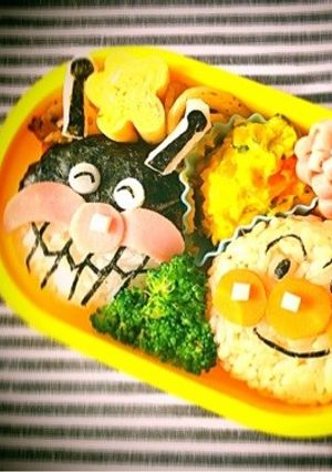 にっこりバイキンマン☆キャラ弁☆-レシピのメイン写真