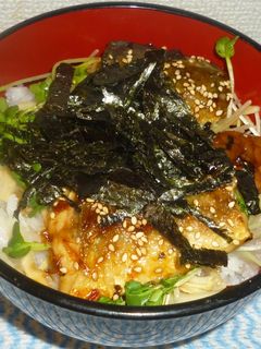 パパの鰻丼より旨い、鯵の蒲焼丼-レシピのメイン写真