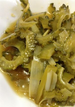 冷たい！パリッと食べるゴーヤの中華風漬け-レシピのメイン写真