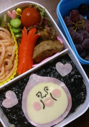キャラ弁こびと図鑑カクレモモジリ-レシピのメイン写真