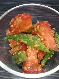 簡単もう一品!彩りキレイなゴマポン和え-レシピのメイン写真