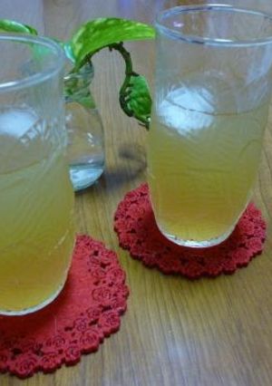 お茶de梅酒ジュレ-レシピのメイン写真