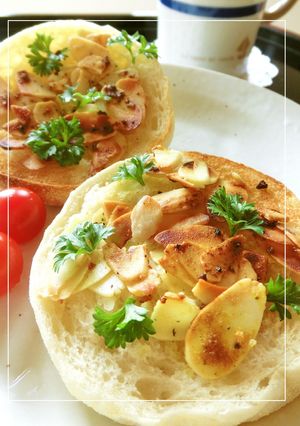 アーモンドのスパイシーカレートースト-レシピのメイン写真