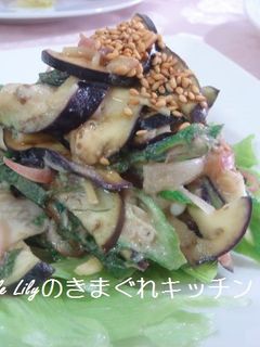 茄子とオクラのサラダ-レシピのメイン写真