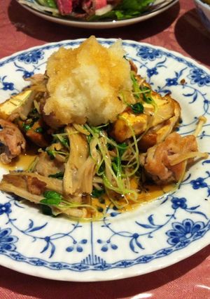 簡単〜♪ 厚揚げとエノキと豚肉の炒めもの-レシピのメイン写真
